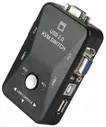 Коммутатор PALMEXX KVM-переключатель VGA+USB на 2 компьютера KVM-21UA — купить в интернет-магазине по низкой цене на Яндекс Маркете