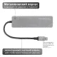 Хаб PALMEXX USB-C to HDMI+3*USB3.0+USBC-1